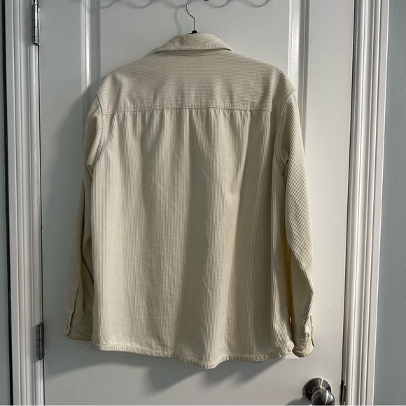 Uniqlo Cream Corduroy Button Down - Picture 2 of 4